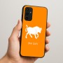 כיסוי בעיצוב אישי עם השם שלך לדגם - Samsung Galaxy A07 4G בעיצוב מזלות - שור