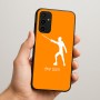כיסוי בעיצוב אישי עם השם שלך לדגם - Samsung Galaxy A07 4G בעיצוב לוחם סייף