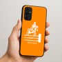 כיסוי בעיצוב אישי עם השם שלך לדגם - Samsung Galaxy A07 4G בעיצוב רוכב סוסים