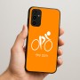 כיסוי בעיצוב אישי עם השם שלך לדגם - Samsung Galaxy A07 4G בעיצוב אופניים אולימפיים