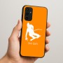 כיסוי בעיצוב אישי עם השם שלך לדגם - Samsung Galaxy A07 4G בעיצוב סקי