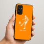 כיסוי בעיצוב אישי עם השם שלך לדגם - Samsung Galaxy A07 4G בעיצוב שחקן כדורגל