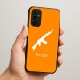 כיסוי בעיצוב אישי עם השם שלך לדגם - Samsung Galaxy A07 4G בעיצוב אק 47