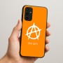 כיסוי בעיצוב אישי עם השם שלך לדגם - Samsung Galaxy A07 4G בעיצוב אנרכיה