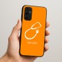 כיסוי בעיצוב אישי עם השם שלך לדגם - Samsung Galaxy A07 4G בעיצוב סטטוסקופ רופא