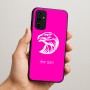 כיסוי בעיצוב אישי עם השם שלך לדגם - Samsung Galaxy A07 4G בעיצוב ראש נשר