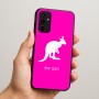 כיסוי בעיצוב אישי עם השם שלך לדגם - Samsung Galaxy A07 4G בעיצוב קנגורו