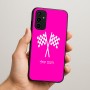 כיסוי בעיצוב אישי עם השם שלך לדגם - Samsung Galaxy A07 4G בעיצוב דגל המירוץ