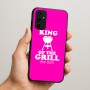 כיסוי בעיצוב אישי עם השם שלך לדגם - Samsung Galaxy A07 4G בעיצוב מלך הגריל
