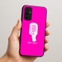 כיסוי בעיצוב אישי עם השם שלך לדגם - Samsung Galaxy A07 4G בעיצוב מיקרופון