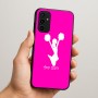 כיסוי בעיצוב אישי עם השם שלך לדגם - Samsung Galaxy A07 4G בעיצוב מעודדת