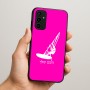 כיסוי בעיצוב אישי עם השם שלך לדגם - Samsung Galaxy A07 4G בעיצוב לגלוש - גלישה - שייט