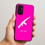 כיסוי בעיצוב אישי עם השם שלך לדגם - Samsung Galaxy A07 4G בעיצוב אק 47