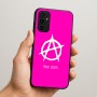 כיסוי בעיצוב אישי עם השם שלך לדגם - Samsung Galaxy A07 4G בעיצוב אנרכיה