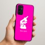 כיסוי בעיצוב אישי עם השם שלך לדגם - Samsung Galaxy A07 4G בעיצוב מיקרוסקופ