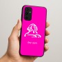 כיסוי בעיצוב אישי עם השם שלך לדגם - Samsung Galaxy A07 4G בעיצוב ספינקס מצרים