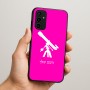 כיסוי בעיצוב אישי עם השם שלך לדגם - Samsung Galaxy A07 4G בעיצוב טלסקופ