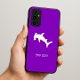 כיסוי בעיצוב אישי עם השם שלך לדגם - Samsung Galaxy A07 4G בעיצוב כריש ראש פטיש