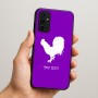 כיסוי בעיצוב אישי עם השם שלך לדגם - Samsung Galaxy A07 4G בעיצוב תרנגול