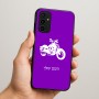 כיסוי בעיצוב אישי עם השם שלך לדגם - Samsung Galaxy A07 4G בעיצוב הארלי-דיווידסון