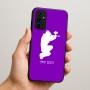 כיסוי בעיצוב אישי עם השם שלך לדגם - Samsung Galaxy A07 4G בעיצוב שחקן כאב כדור