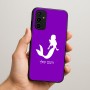 כיסוי בעיצוב אישי עם השם שלך לדגם - Samsung Galaxy A07 4G בעיצוב בתולת ים - אישה