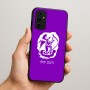 כיסוי בעיצוב אישי עם השם שלך לדגם - Samsung Galaxy A07 4G בעיצוב אנג'ל מוזיקלי
