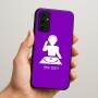 כיסוי בעיצוב אישי עם השם שלך לדגם - Samsung Galaxy A07 4G בעיצוב אזור מוזיקה של די ג'יי