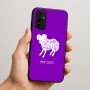כיסוי בעיצוב אישי עם השם שלך לדגם - Samsung Galaxy A07 4G בעיצוב מזלות - טלה