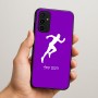 כיסוי בעיצוב אישי עם השם שלך לדגם - Samsung Galaxy A07 4G בעיצוב רץ