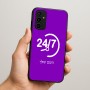 כיסוי בעיצוב אישי עם השם שלך לדגם - Samsung Galaxy A07 4G בעיצוב 24 ביולי