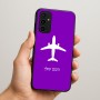 כיסוי בעיצוב אישי עם השם שלך לדגם - Samsung Galaxy A07 4G בעיצוב טייס - טייס