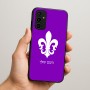 כיסוי בעיצוב אישי עם השם שלך לדגם - Samsung Galaxy A07 4G בעיצוב פרחי פרחים - צרפת