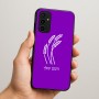 כיסוי בעיצוב אישי עם השם שלך לדגם - Samsung Galaxy A07 4G בעיצוב חיטה גלית זהב