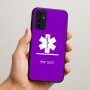 כיסוי בעיצוב אישי עם השם שלך לדגם - Samsung Galaxy A07 4G בעיצוב חובש