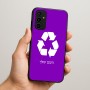 כיסוי בעיצוב אישי עם השם שלך לדגם - Samsung Galaxy A07 4G בעיצוב למחזר