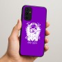 כיסוי בעיצוב אישי עם השם שלך לדגם - Samsung Galaxy A07 4G בעיצוב רוקנרול