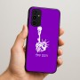 כיסוי בעיצוב אישי עם השם שלך לדגם - Samsung Galaxy A07 4G בעיצוב פסל החירות