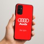 כיסוי בעיצוב אישי עם השם שלך לדגם - Samsung Galaxy A07 4G בעיצוב אאודי