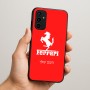 כיסוי בעיצוב אישי עם השם שלך לדגם - Samsung Galaxy A07 4G בעיצוב פרארי
