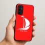 כיסוי בעיצוב אישי עם השם שלך לדגם - Samsung Galaxy A07 4G בעיצוב סירה