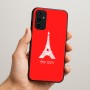 כיסוי בעיצוב אישי עם השם שלך לדגם - Samsung Galaxy A07 4G בעיצוב מגדל אייפל