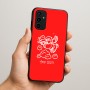כיסוי בעיצוב אישי עם השם שלך לדגם - Samsung Galaxy A07 4G בעיצוב מחזמר אנג'ל 2