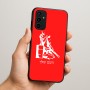 כיסוי בעיצוב אישי עם השם שלך לדגם - Samsung Galaxy A07 4G בעיצוב קאוגירל