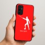 כיסוי בעיצוב אישי עם השם שלך לדגם - Samsung Galaxy A07 4G בעיצוב לוחם סייף