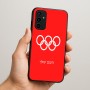 כיסוי בעיצוב אישי עם השם שלך לדגם - Samsung Galaxy A07 4G בעיצוב אולימפי