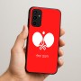 כיסוי בעיצוב אישי עם השם שלך לדגם - Samsung Galaxy A07 4G בעיצוב פינג פונג