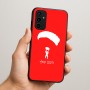 כיסוי בעיצוב אישי עם השם שלך לדגם - Samsung Galaxy A07 4G בעיצוב צניחה חופשית
