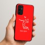 כיסוי בעיצוב אישי עם השם שלך לדגם - Samsung Galaxy A07 4G בעיצוב שחקן כדורעף