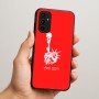 כיסוי בעיצוב אישי עם השם שלך לדגם - Samsung Galaxy A07 4G בעיצוב פסל החירות